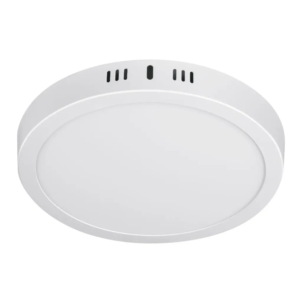 Luminario LED plafón 18W 6500K, redondo, blanco, VOLTECK