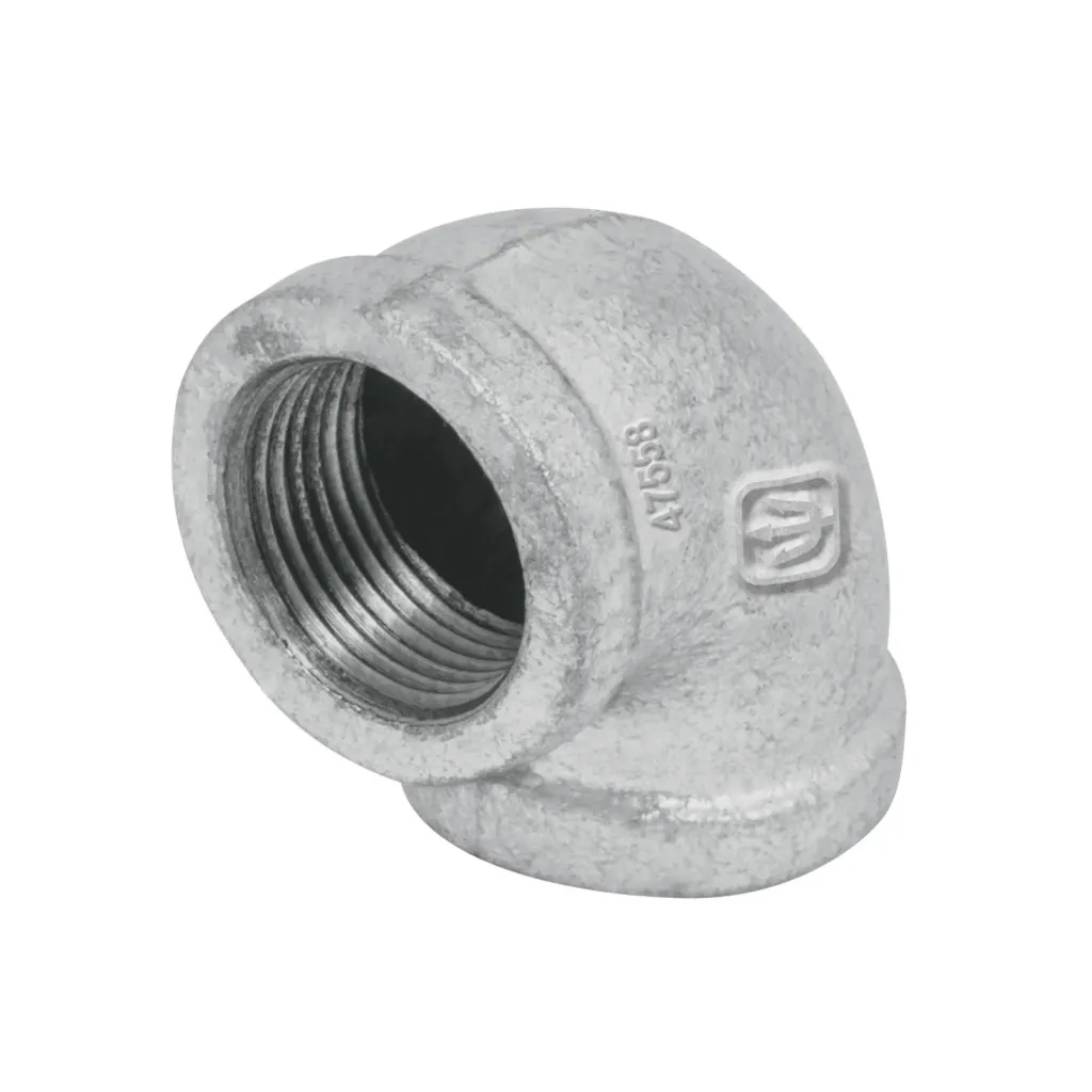 Codo 90° acero galvanizado de 3/4', FOSET