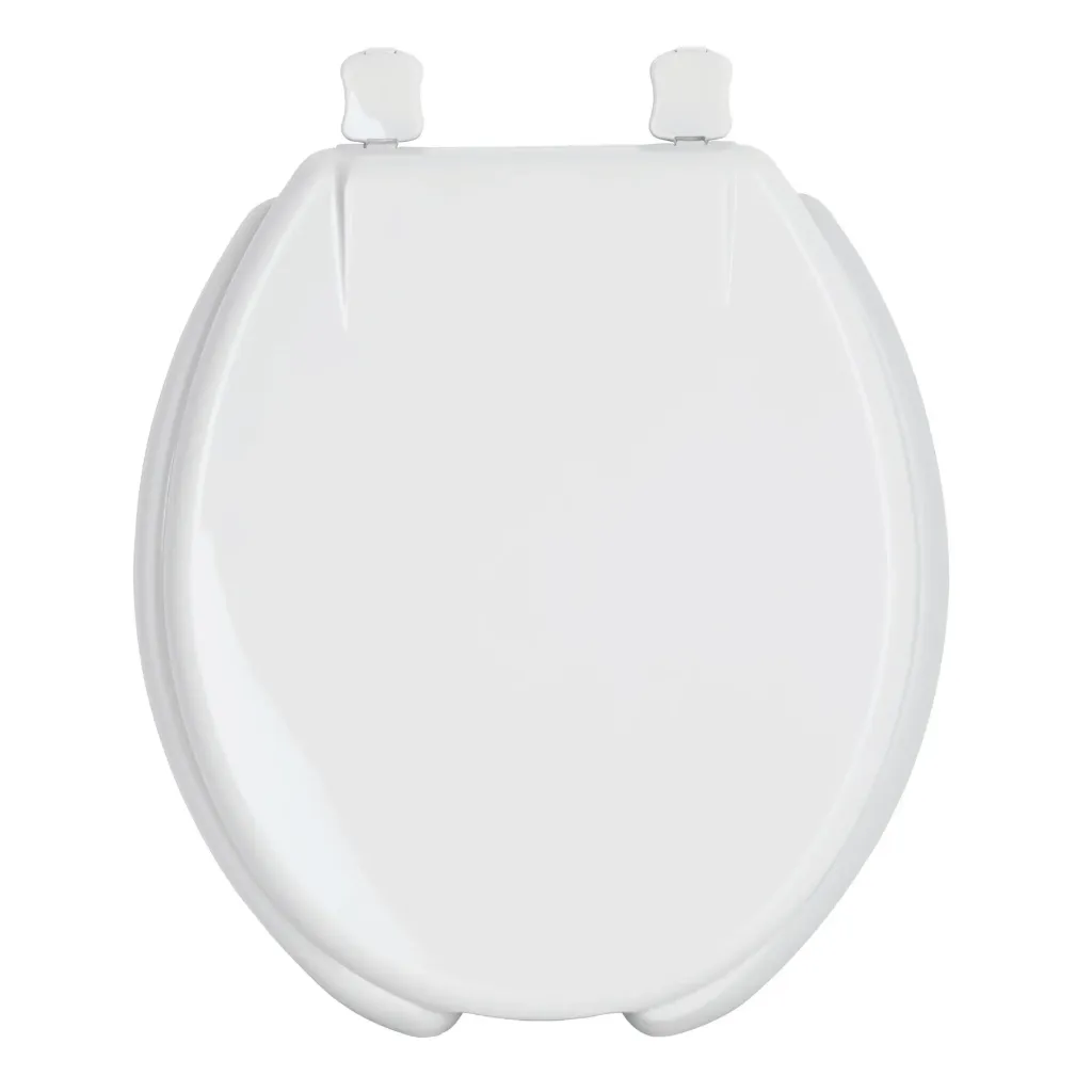 Asiento alargado con tapa para WC, abierto, blanco, FOSET