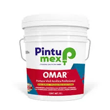 PINTUMEX PINTURA OMAR (BLANCO) 19 LT. VINIL ACRILICA