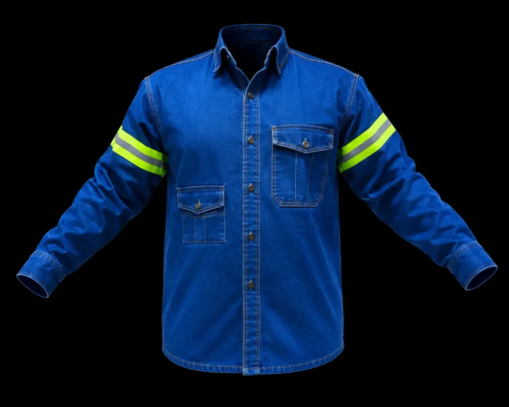 Camisola MW Denim 14 Oz c/reflejante