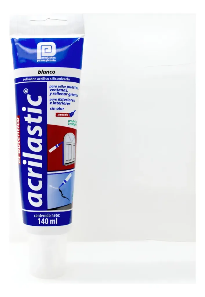 SILICON ACRILASTIC 140 ML BLANCO PENNSYLVANIA