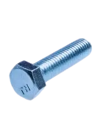 TORNILLO HEXAGONAL G2 NC CUERDA CORRIDA 16H GALVANIZADO 3/8X1