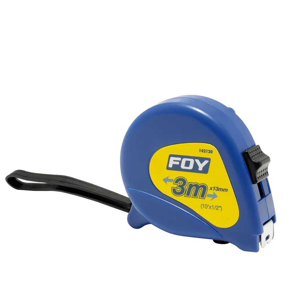 FLEXOMETRO CARC PLAST AZUL 3 M