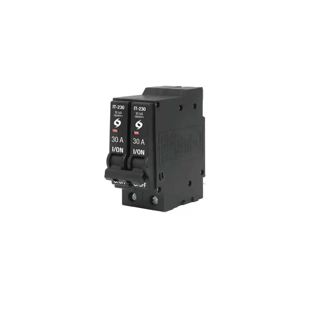 Interruptor de 2 polos 30A, enchufable, VOLTECK