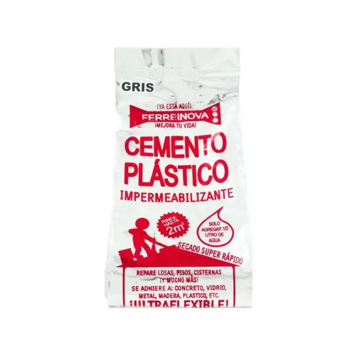 PLASTICRETO IMPERMEABILIANTE GRIS 800GR F-INOVA